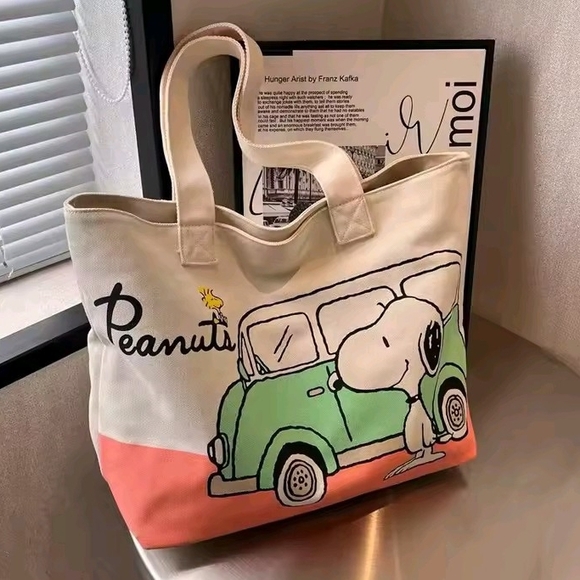 Peanuts Snoopy Road trip Tote Bundle - Picture 3 of 8
